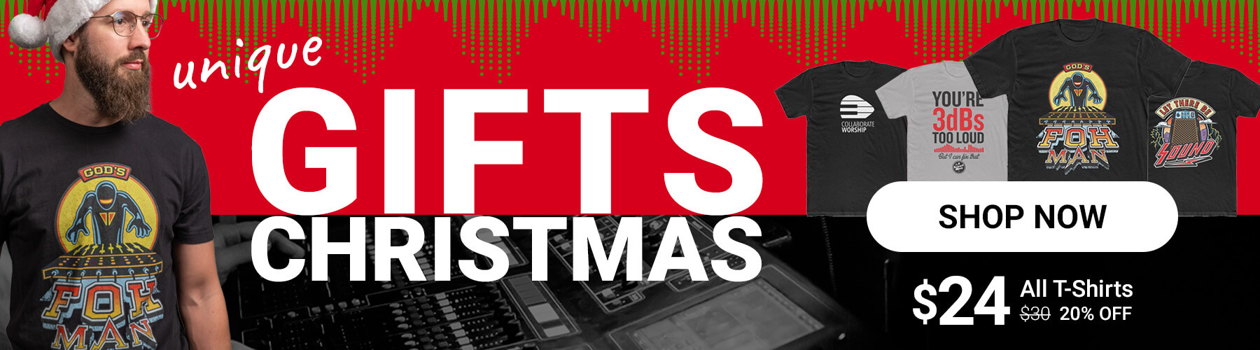 Sound Guy Audio Engineer Christmas Gift
